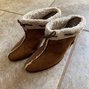 Anne Klein mule booties size 9